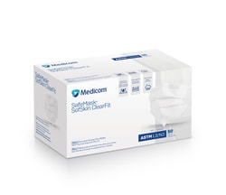 Medicom SafeMask SofSkin Procedure Mask:Personal Protective Equipment:Respiratory